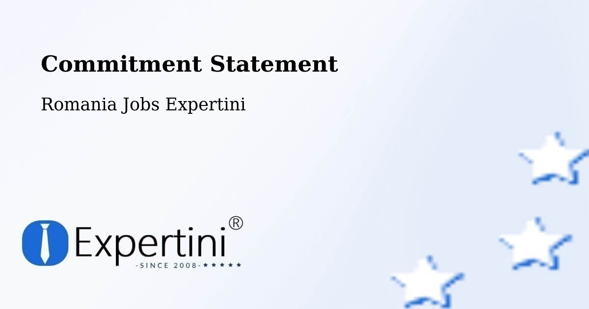 Corporate Commitment – Municipiul Dorohoi - Romania Jobs Expertini